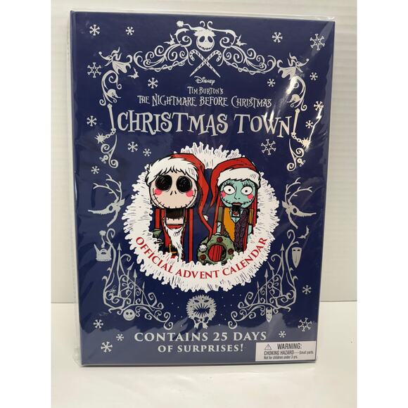 NEW Disney Tim Burton's The Nightmare Before Christmas Advent Calendar - Picture 1 of 3